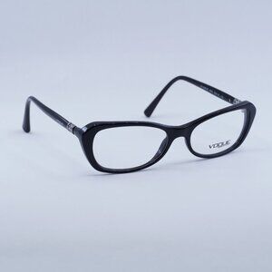 Vogue VO2960-B W44 Eyeglasses Black 52mm Cat Eye Frame